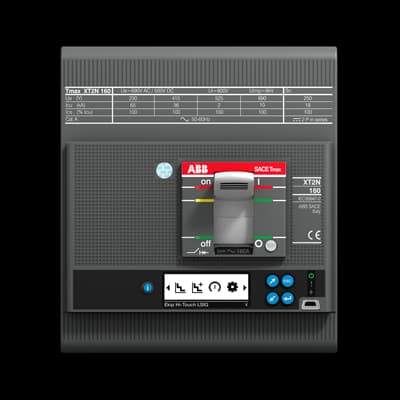 xt2v 160 ekip touch lsi in=100a 4p f f