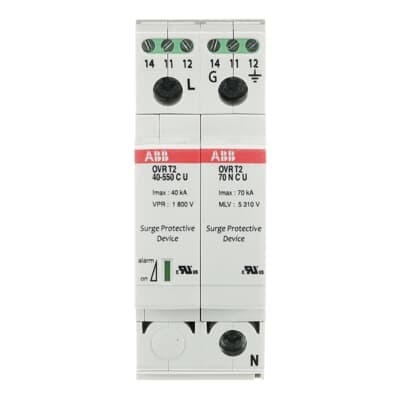 ABB OVR T2 1N 40-550 P TS U