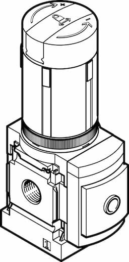 Festo ms4-lrb-1/4-d7-a8-as - Thumbnail 2
