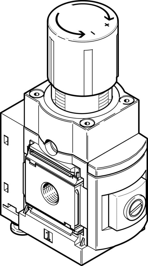 Festo ms6-lrpb-1/2-d7-a8-bd