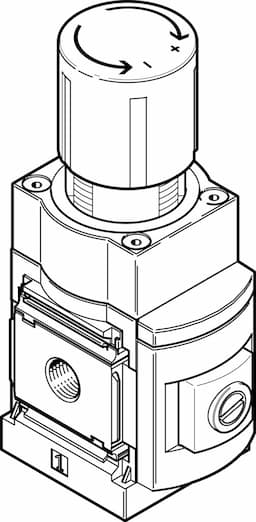 Festo ms6n-lrp-1/4-d2-a8-z - Thumbnail 1