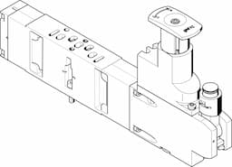 Festo vabf-s3-2-r2c2-c-10 - Thumbnail 1