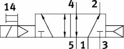 Festo vuvg-lk14-m52-at-g18-1h2l-s - Thumbnail 5