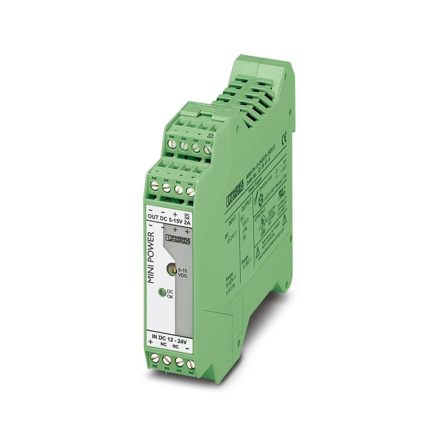 mini-ps- 12- 24dc/ 5-15dc/2