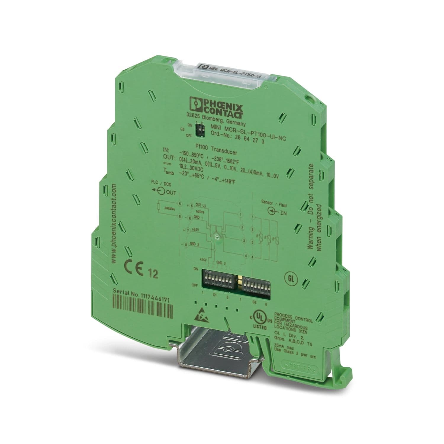 mini mcr-sl-pt100-ui-nc