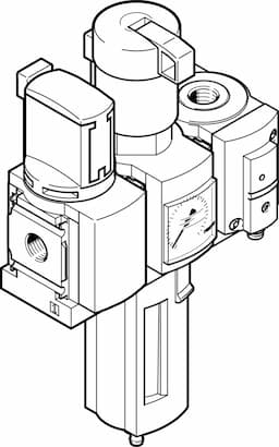 Festo msb4-1/4:c3:j120:f12-wp - Thumbnail 1