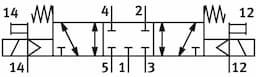 Festo mfh-5/3g-d-1-s-c - Thumbnail 2
