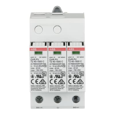 ABB OVR PV T2 40-1500 P BULK ABB OVR PV T2 40-1500 P BULK