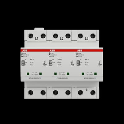 ABB OVR T1-T2 3L 25-440s P QS ABB OVR T1-T2 3L 25-440s P QS