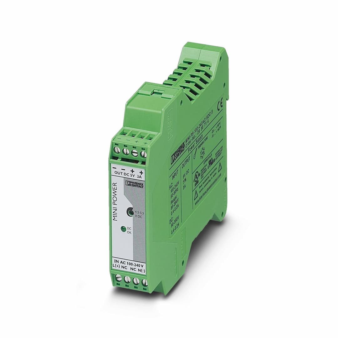 Phoenix Contact MINI-PS-100-240AC/ 5DC/3 Phoenix Contact MINI-PS-100-240AC/ 5DC/3