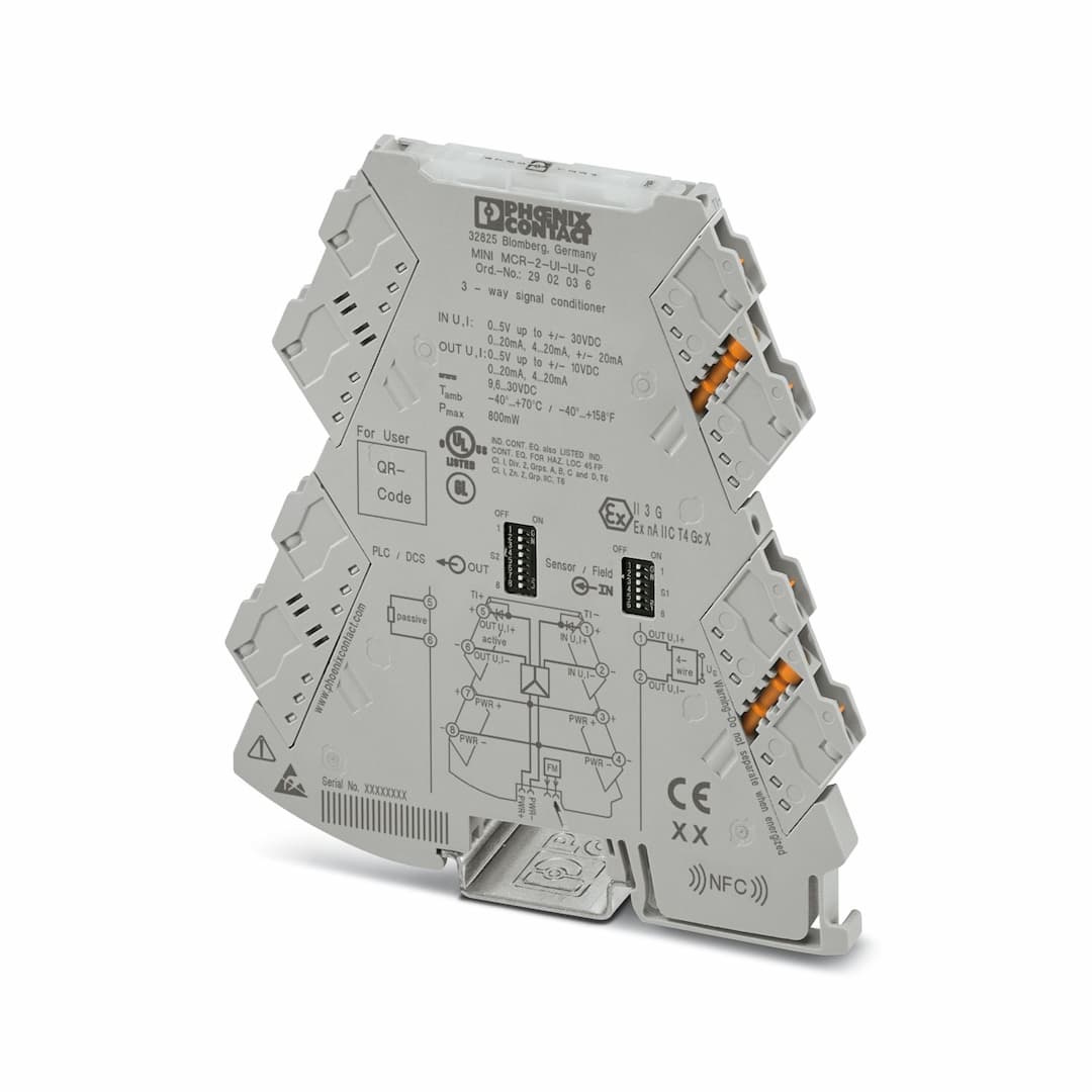Phoenix Contact MINI MCR-2-UI-UI-C Phoenix Contact MINI MCR-2-UI-UI-C