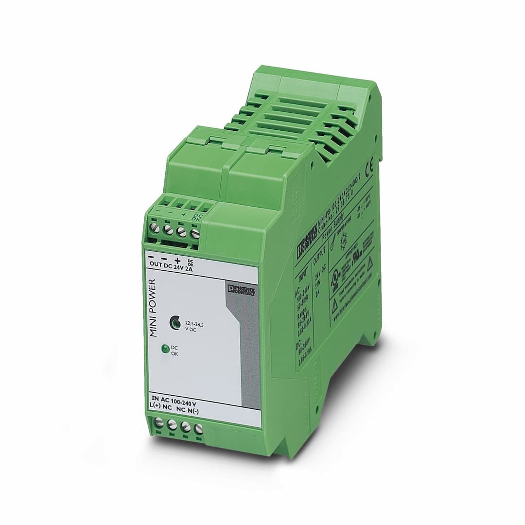 Phoenix Contact MINI-PS-100-240AC/24DC/2 Phoenix Contact MINI-PS-100-240AC/24DC/2