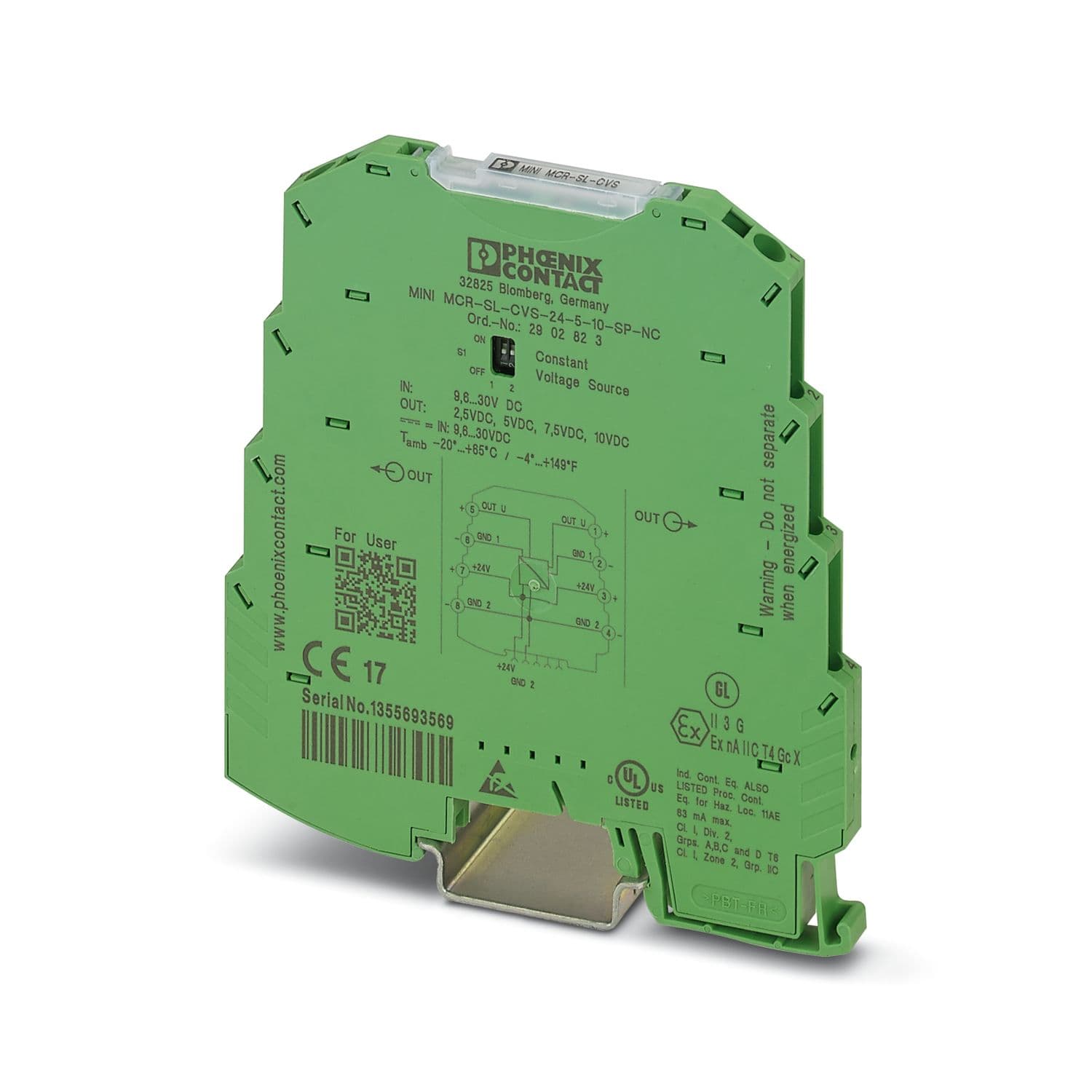 mini mcr-sl-cvs-24-5-10-sp-nc