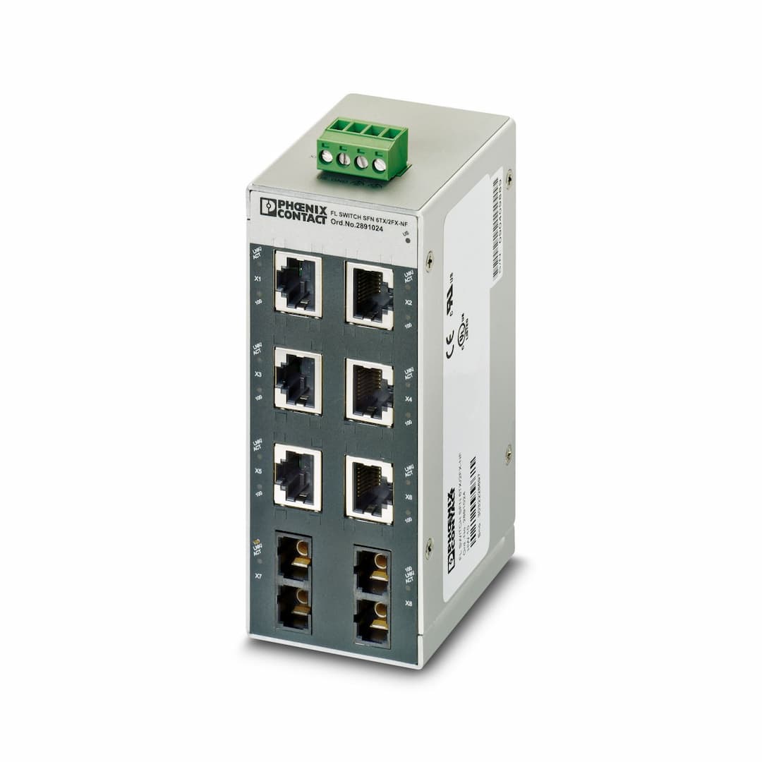 Phoenix Contact FL SWITCH SFN 6TX/2FX-NF Phoenix Contact FL SWITCH SFN 6TX/2FX-NF
