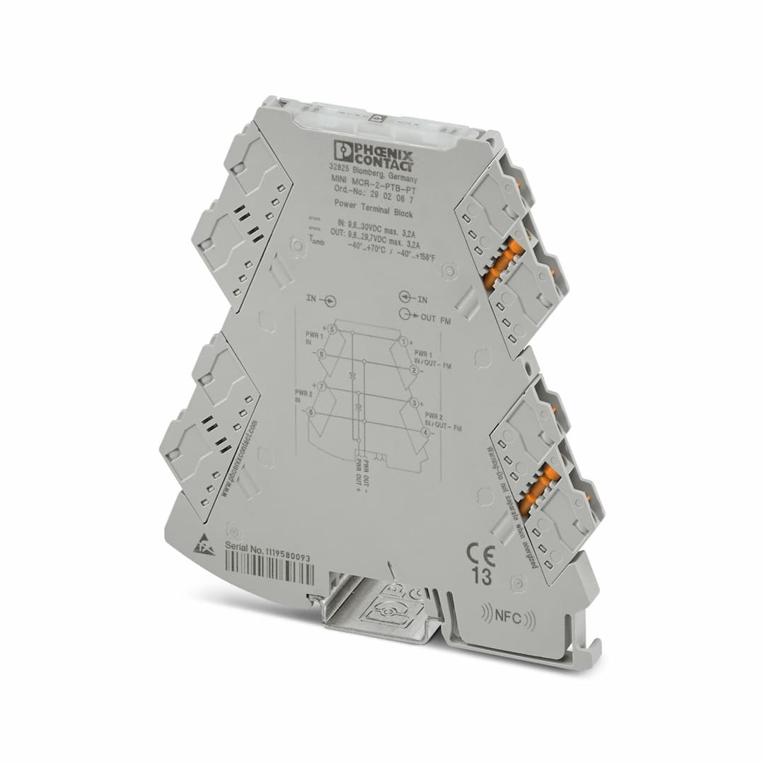 Phoenix Contact MINI MCR-2-PTB-PT Phoenix Contact MINI MCR-2-PTB-PT