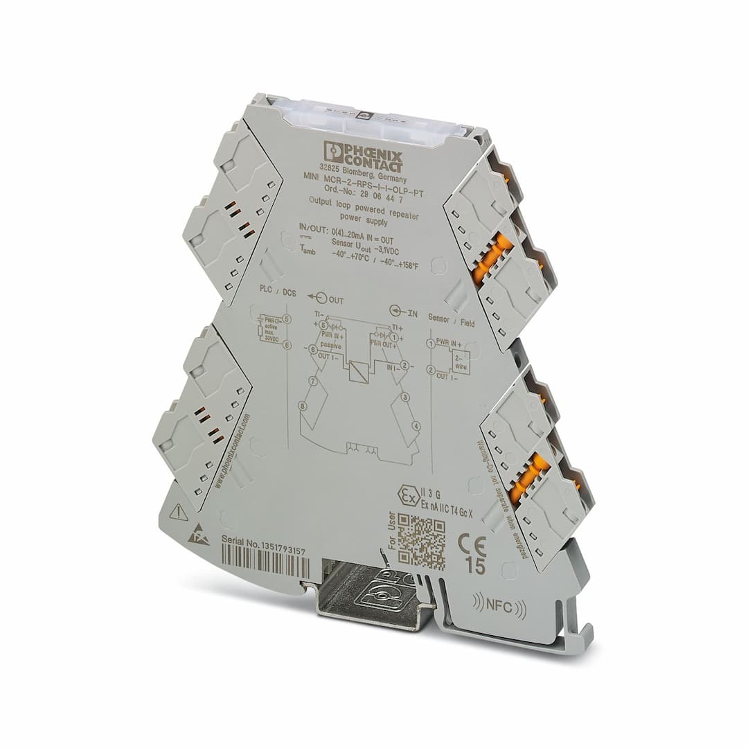 Phoenix Contact MINI MCR-2-RPS-I-I-OLP-PT Phoenix Contact MINI MCR-2-RPS-I-I-OLP-PT