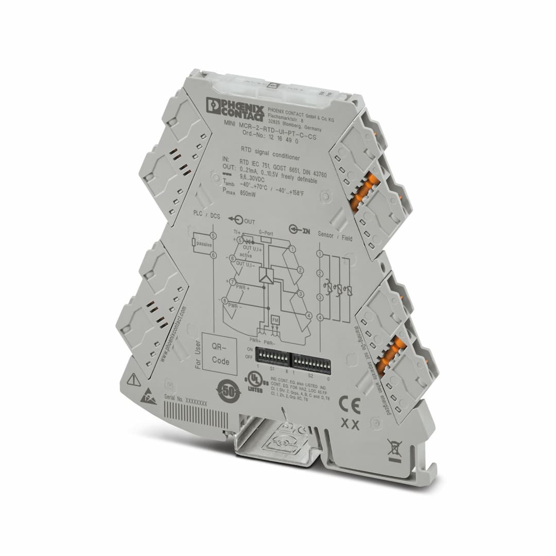 Phoenix Contact MINI MCR-2-RTD-UI-PT-C-CS Phoenix Contact MINI MCR-2-RTD-UI-PT-C-CS