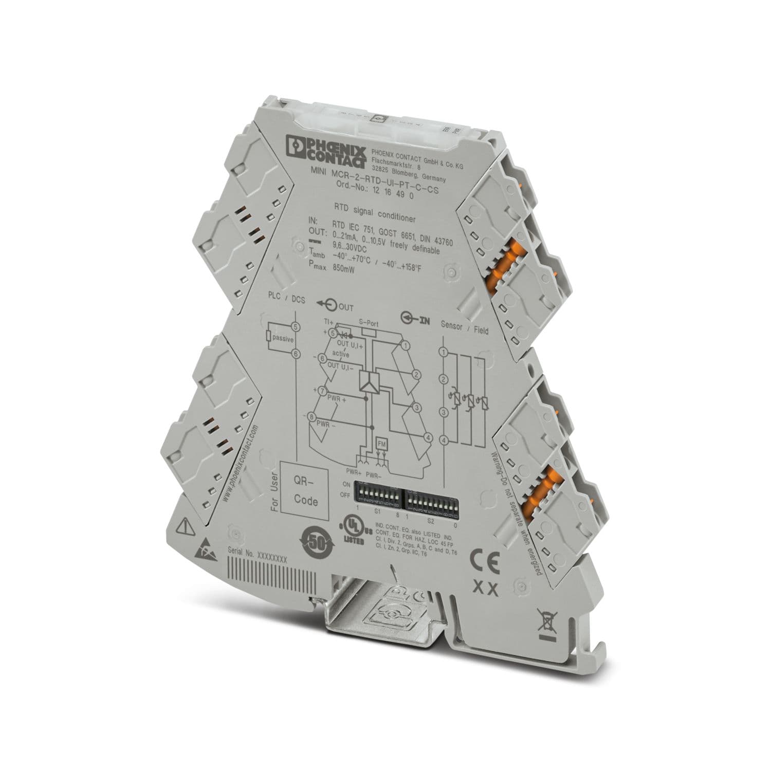 mini mcr-2-rtd-ui-pt-c-cs