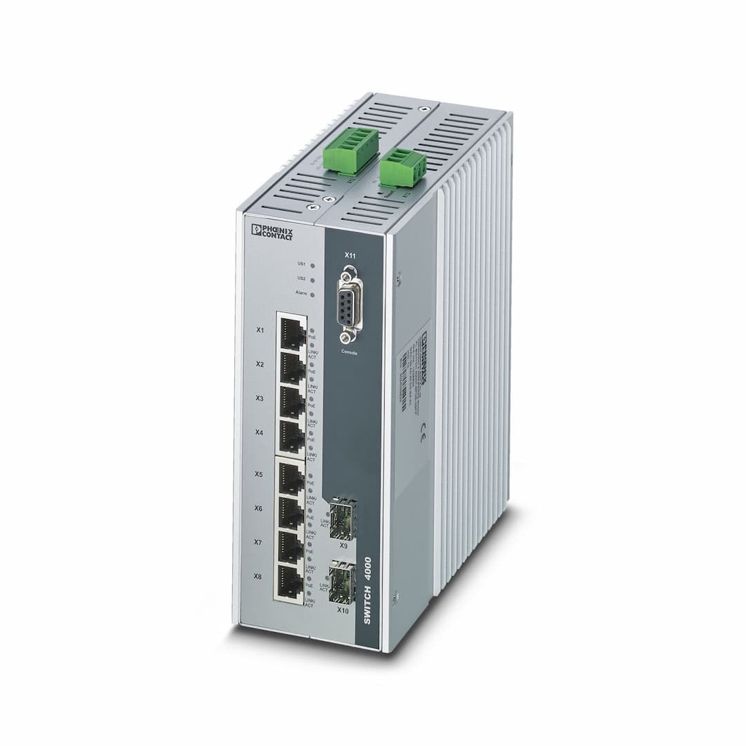 Phoenix Contact FL SWITCH 4000T-8POE-2SFP Phoenix Contact FL SWITCH 4000T-8POE-2SFP