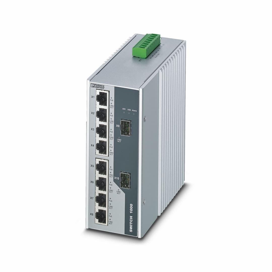Phoenix Contact FL SWITCH 1000T-8POE-GT-2SFP Phoenix Contact FL SWITCH 1000T-8POE-GT-2SFP