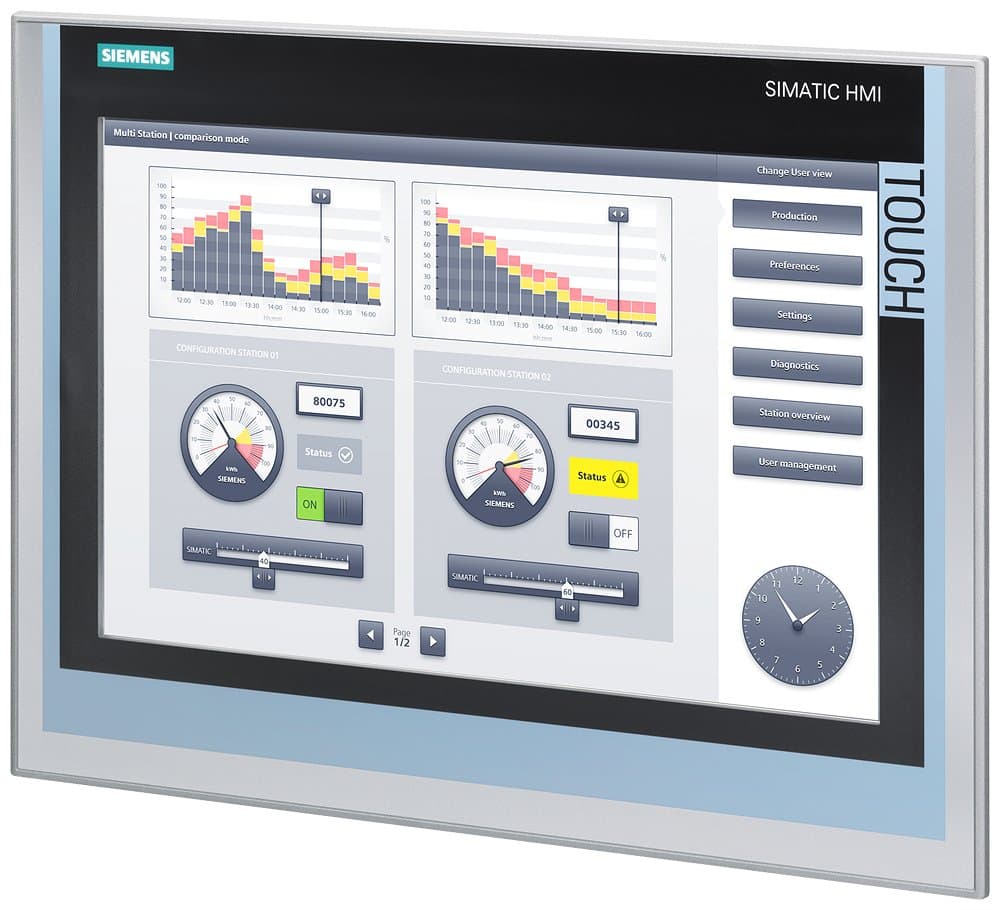 Siemens 6AV2124-0QC02-0AX1 Siemens 6AV2124-0QC02-0AX1